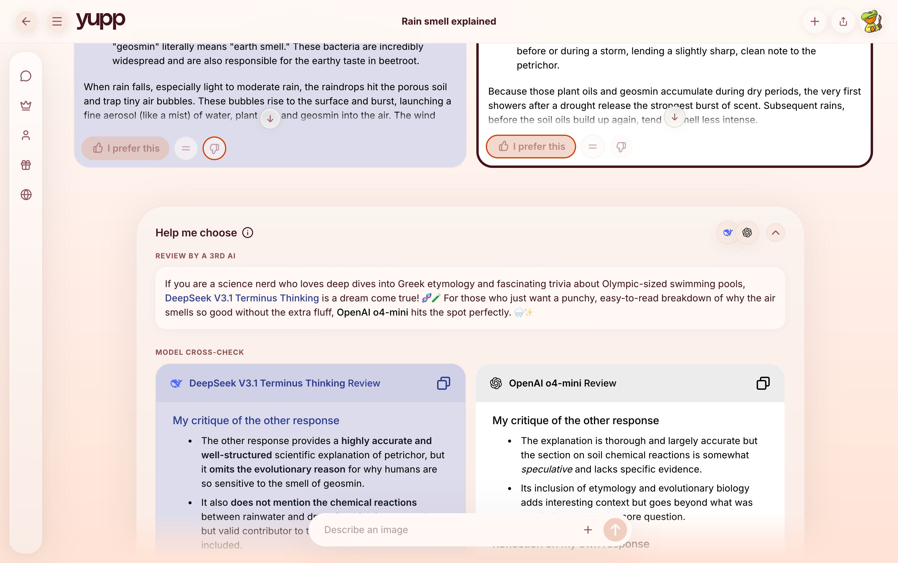 AIs cross-examine each other to help you synthesize diverse perspectives